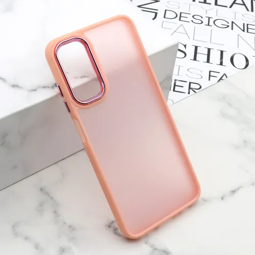 Futrola - maska SHINING CAMERA za Samsung A057 Galaxy A05s roze (MS).