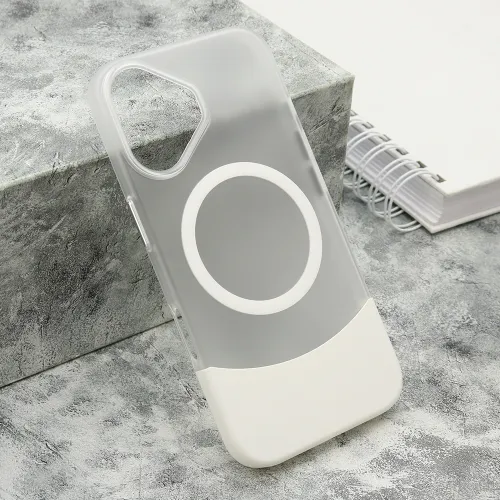 Futrola - maska PUZZLE za iPhone 16 (6.1) bela (MS).