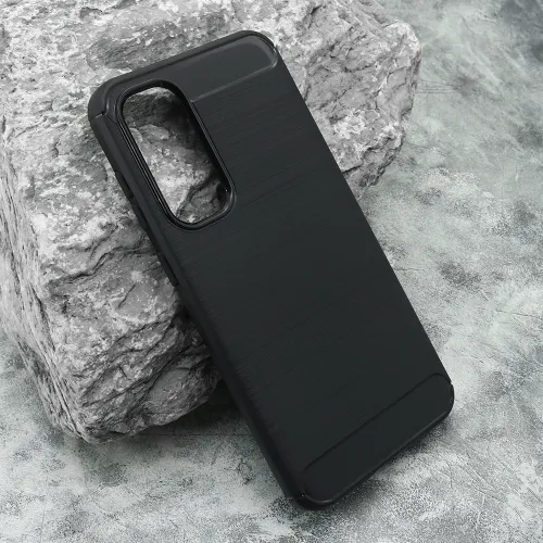 Silikonska futrola - maska BRUSHED za Samsung S711 Galaxy S23 FE crna (MS).