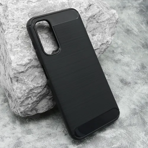 Silikonska futrola - maska BRUSHED za Samsung A156 Galaxy A15 5G crna (MS).