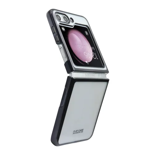 Futrola - maska PROTECT za Samsung F731B Galaxy Z Flip 5 5G crna (GKK case) (MS).