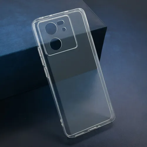 Silikonska futrola - maska CLEAR STRONG za Xiaomi 13T/13T pro providna (MS).