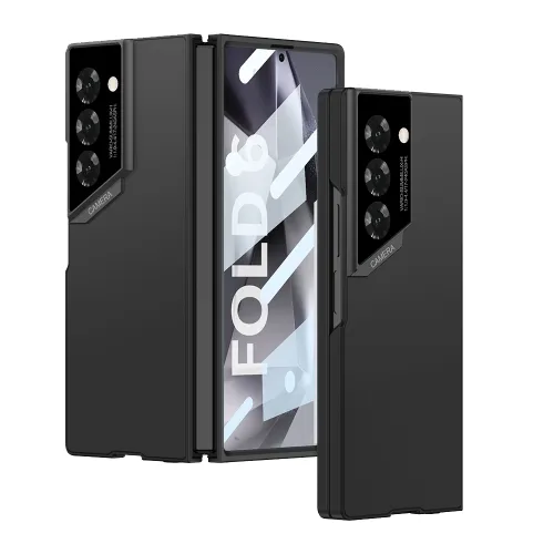 Futrola - maska REFINED CAMERA za Samsung Galaxy Z Fold 6 5G crna (GKK case) (MS).