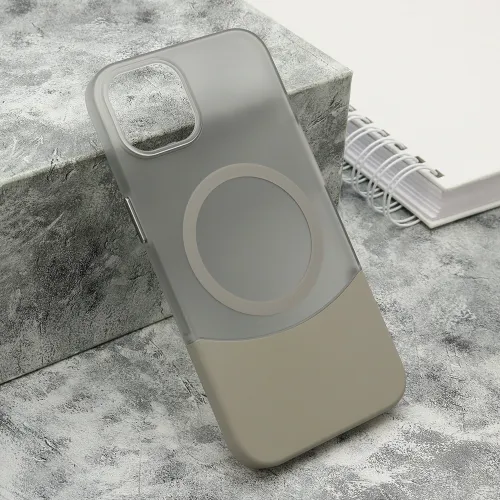 Futrola - maska PUZZLE za iPhone 13 (6.1) siva (MS).