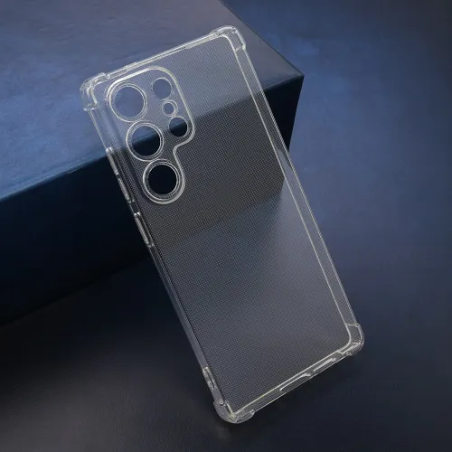 Silikonska futrola - maska CRASHPROOF za Samsung S938 Galaxy S25 Ultra 5G providna (MS).