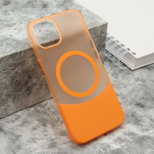 Futrola - maska PUZZLE za iPhone 13 (6.1) narandzasta (MS).