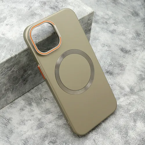 Futrola - maska PRO CASES MagSafe za iPhone 15 (6.1) zlatna (MS).