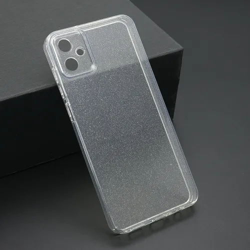 Futrola - maska SPARKLING za Samsung A055 Galaxy A05 providna (MS).