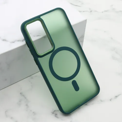 Futrola - maska SILKY MAGSAFE II za Samsung A356 Galaxy A35 5G 5G zelena (MS).
