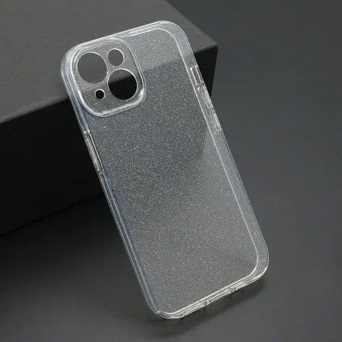 Futrola - maska SPARKLING za iPhone 15 (6.1) providna (MS).