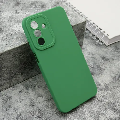 Silikonska futrola - maska Pro Camera za Samsung A266 Galaxy A26 5G tamno zelena (MS).