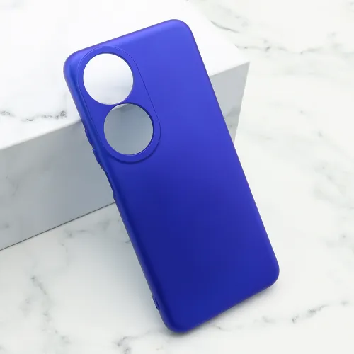 Futrola - maska Soft Silicone za Huawei Honor X7b plava (MS).