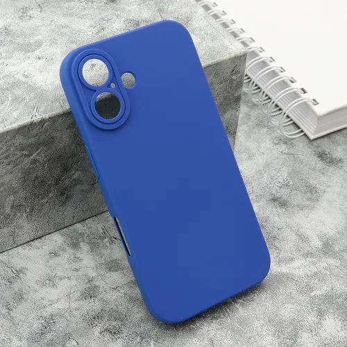 Silikonska futrola - maska Pro Camera za iPhone 16 (6.1) tamno plava (MS).