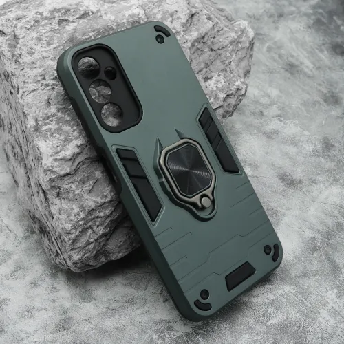 Futrola - maska Square ring za Samsung A145R Galaxy A14 4G/Galaxy A14 5G zelena (MS).