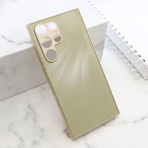 Futrola - maska SPECTRA SHELL za Samsung Galaxy S23 Ultra zlatna (MS).