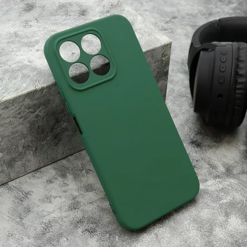 Futrola - maska VELVET TOUCH za Huawei Honor X8b tamno zelena (MS).