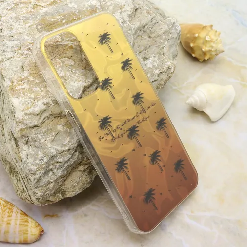 Futrola - maska SUMMER VIBES za Samsung A156 Galaxy A15 5G narandzasta (MS).