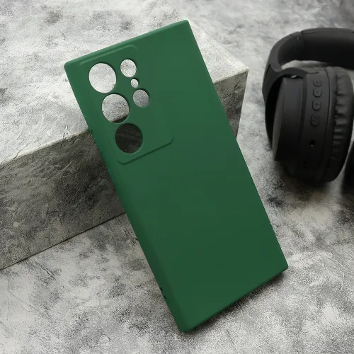 Futrola - maska VELVET TOUCH za Samsung S928 Galaxy S24 Ultra 5G tamno zelena (MS).