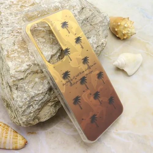 Futrola - maska SUMMER VIBES za Samsung A356 Galaxy A35 5G 5G narandzasta (MS).