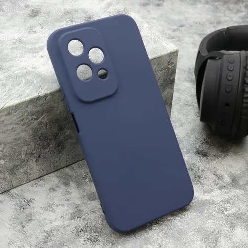 Futrola - maska VELVET TOUCH za Huawei Honor 200 Lite tamno plava (MS).