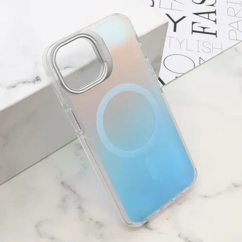 Futrola - maska SUNSET MagSafe za iPhone 14 (6.1) bela (MS).