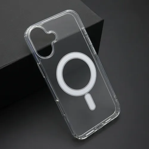 Futrola - maska STANDARD MagSafe za iPhone 16 Plus (6.7) providna (MS).