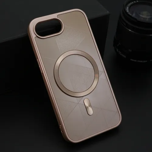 Futrola - maska ZEN SHIELD MagSafe za iPhone 16e (6.1) roze (MS).