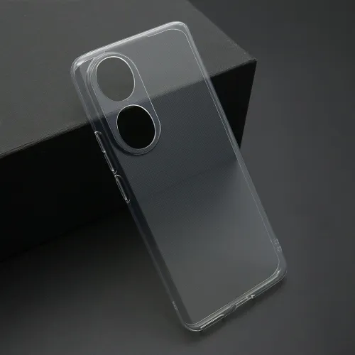 Futrola - maska ultra tanki PROTECT silikon za Huawei Honor 90 providna (bela) (MS).