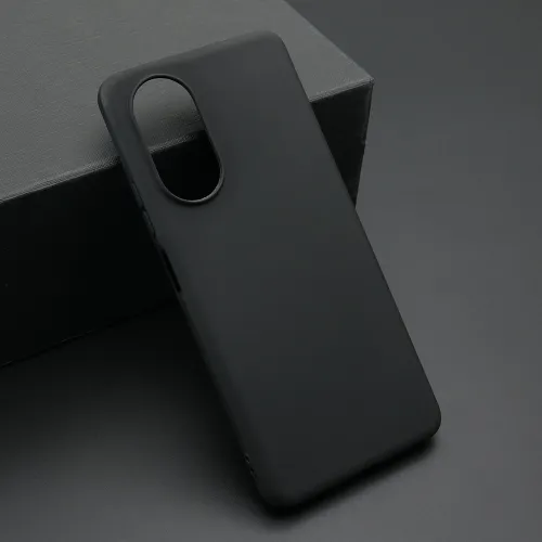 Futrola - maska ultra tanki KOLOR za OPPO A58 crna (MS).