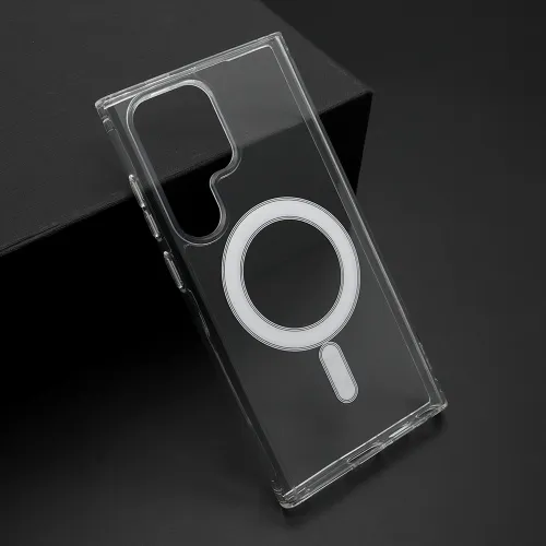 Futrola - maska STANDARD MagSafe za Samsung S938 Galaxy S25 Ultra 5G providna (MS).