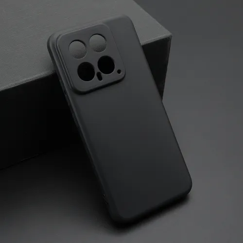Futrola - maska ultra tanki KOLOR za Xiaomi 14 crna (MS).