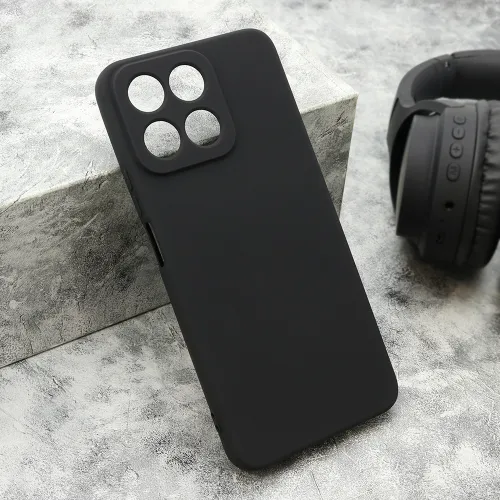 Futrola - maska VELVET TOUCH za Huawei Honor X7c/Honor 200 Smart crna (MS).