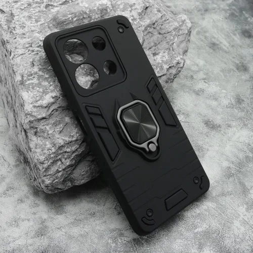 Futrola - maska Square ring za Xiaomi Redmi Note 13 5G crna (MS).