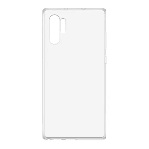 Futrola - maska ultra tanki PROTECT silikon za Samsung N975F Galaxy Note 10 Plus providna (bela) (MS).