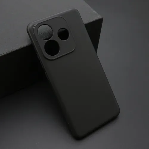 Futrola - maska ultra tanki KOLOR za Xiaomi Redmi Note 14 5G crna (MS).