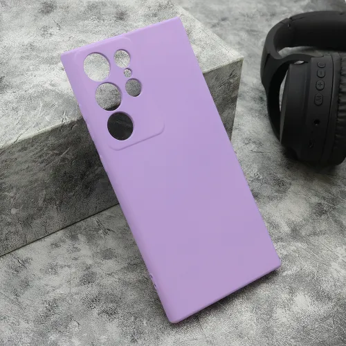 Futrola - maska VELVET TOUCH za Samsung Galaxy S23 Ultra ljubicasta (MS).