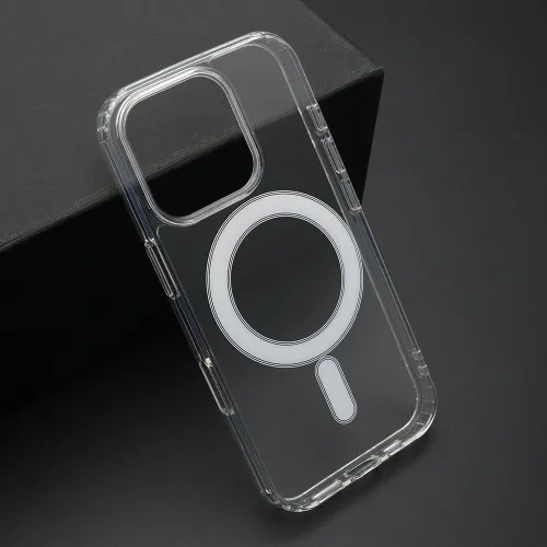 Futrola - maska STANDARD MagSafe (sa IC) za iPhone 16 Pro (6.3) providna (MS).