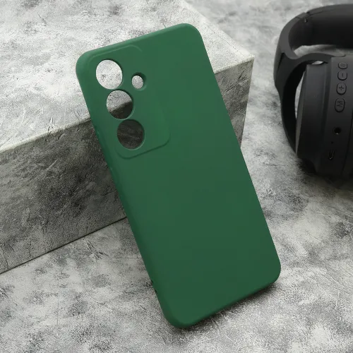 Futrola - maska VELVET TOUCH za Samsung S931 Galaxy S25 5G tamno zelena (MS).