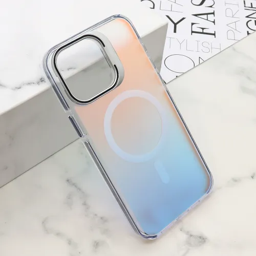 Futrola - maska SUNSET MagSafe za iPhone 15 Pro Max (6.7) plava (MS).