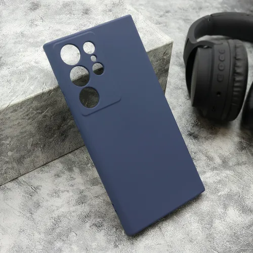 Futrola - maska VELVET TOUCH za Samsung S928 Galaxy S24 Ultra 5G tamno plava (MS).