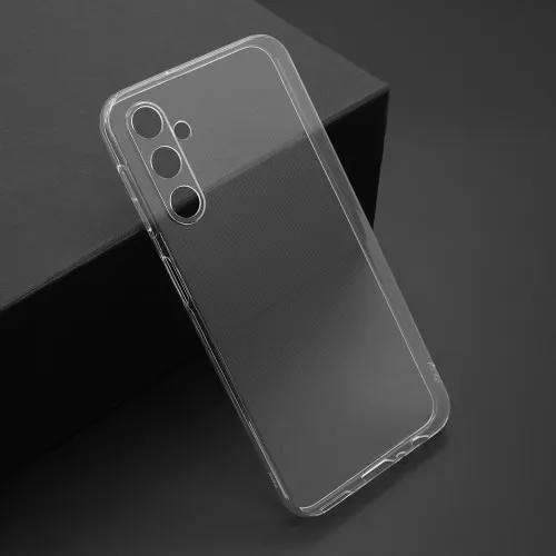 Futrola - maska ultra tanki PROTECT silikon za Samsung A245 Galaxy A24 4G providna (bela) (MS).