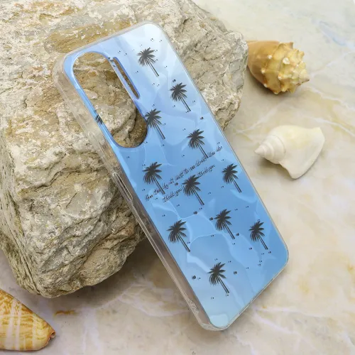 Futrola - maska SUMMER VIBES za Huawei Honor 90 Lite svetlo plava (MS).