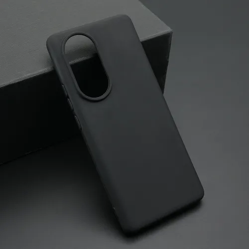 Futrola - maska ultra tanki KOLOR za OPPO Reno 10 crna (MS).