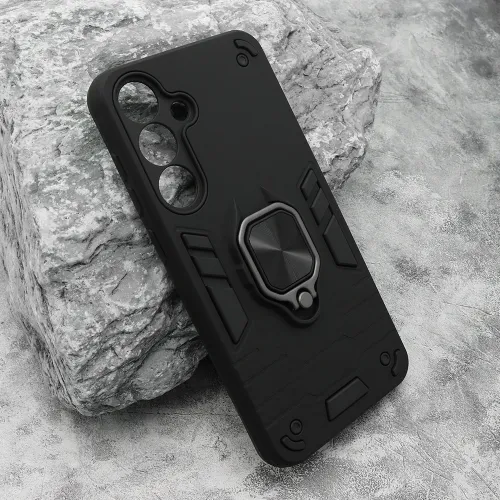 Futrola - maska Square ring za Samsung S936 Galaxy S25 Plus 5G crna (MS).