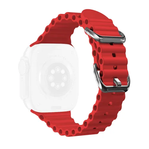 Narukvica za iPhone Apple watch Ultra/Ultra 2 42/44/45/49mm crvena (MS).