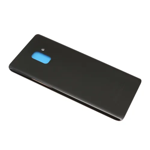 POKLOPAC BATERIJE ZA SAMSUNG A730F GALAXY A8 PLUS 2018 BLACK (NO LOGO) (MS).