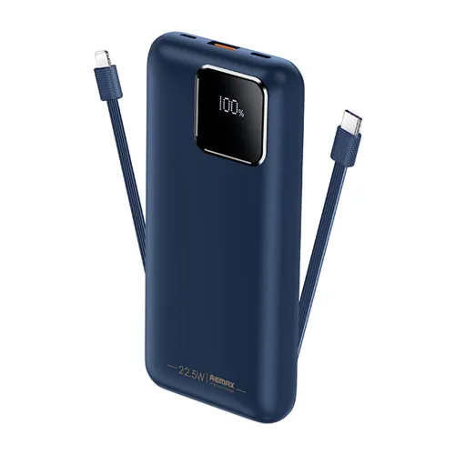 Power Bank prenosiva baterija Remax Suji Series RPP-513 PD 20W+QC 22.5W 20000 mAh plavi (MS).