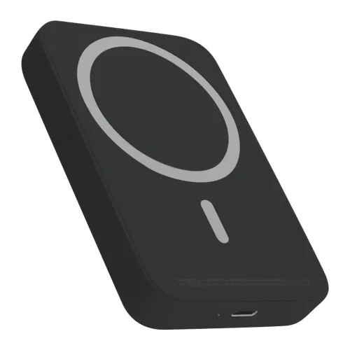 Power Bank prenosiva baterija MagSafe 15W 5000 mAh crni (MS).