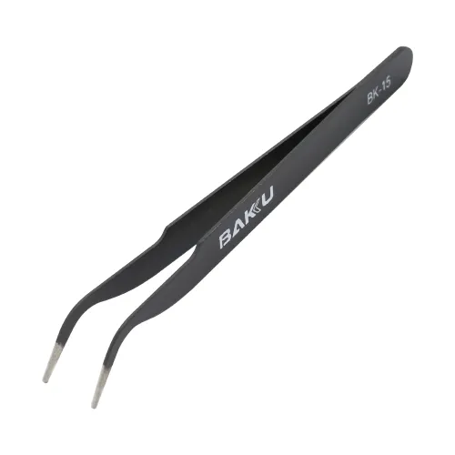 Pinceta BAKU BK-11 ESD kriva (MS).