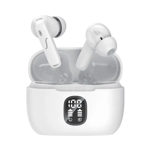 Bluetooth slusalice Superior Aria Star Pro 2 ANC+ENC bele (MS).